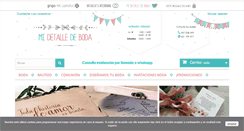 Desktop Screenshot of midetalledeboda.com